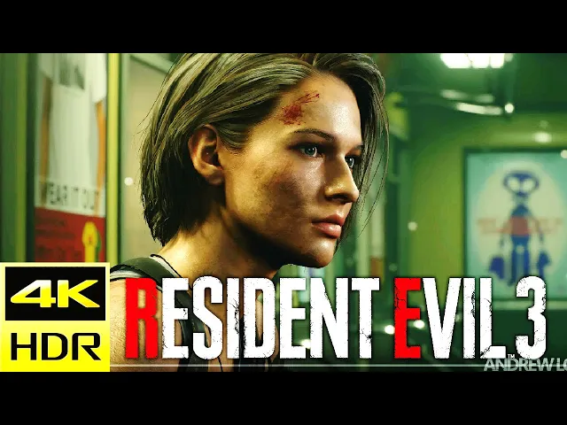 resident evil 3 remake 4k hdr ultra graphics using a rtx 2080 ti